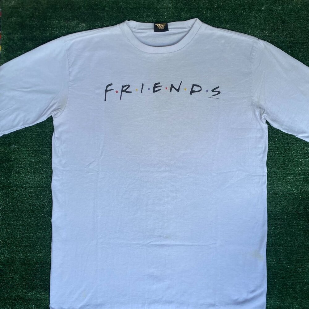 Vintage 90s FRIENDS Logo Shirt TV Sitcom Single Stitch Tee